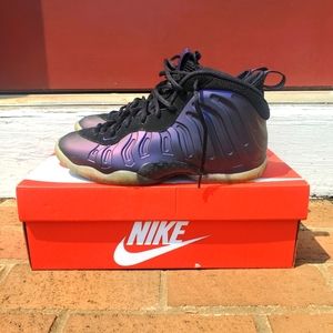 Nike Air Foamposite One Eggplant 2017 GS 644791-005 Size 6.5Y USED RARE